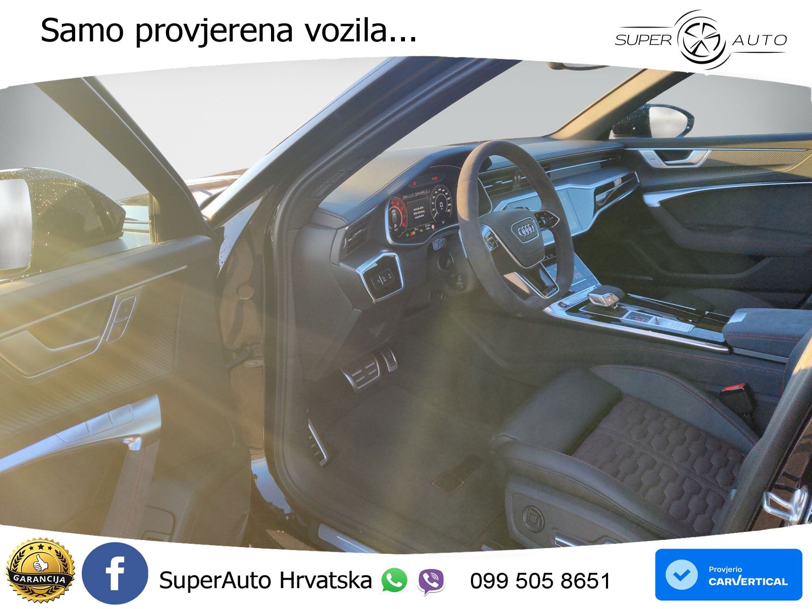 Audi RS6 Avant 4.0 TFSI V8 performance (630 KS)  quattro tiptronic Kuka LED+GR SJED+ACC