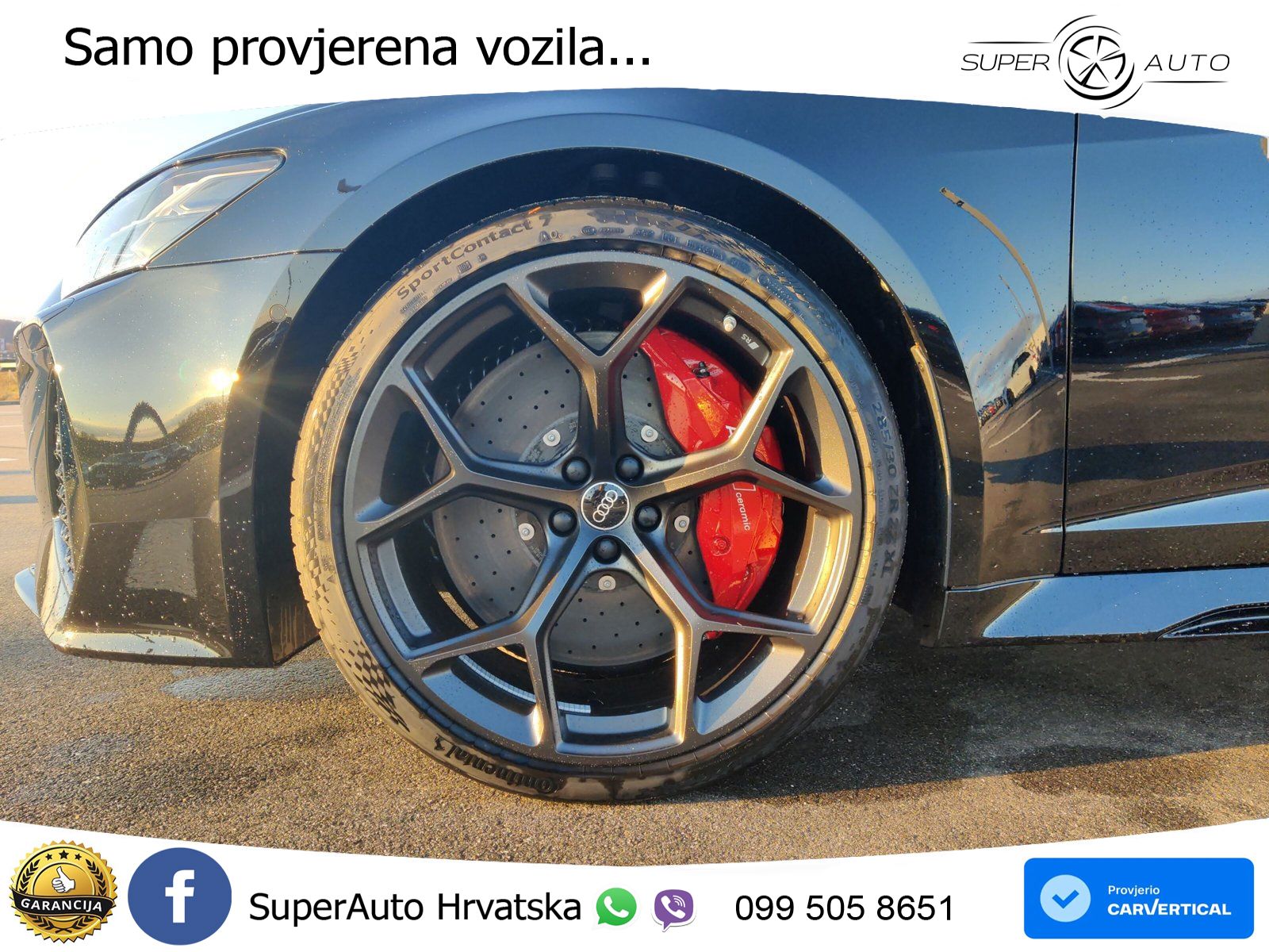 Audi RS6 Avant 4.0 TFSI V8 performance (630 KS)  quattro tiptronic Kuka LED+GR SJED+ACC