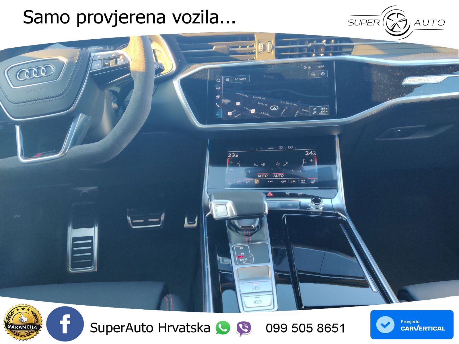 Audi RS6 Avant 4.0 TFSI V8 performance (630 KS)  quattro tiptronic Kuka LED+GR SJED+ACC