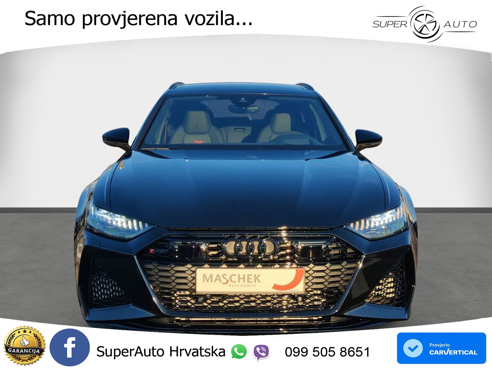 Audi RS6 Avant 4.0 TFSI V8 performance (630 KS)  quattro tiptronic Kuka LED+GR SJED+ACC