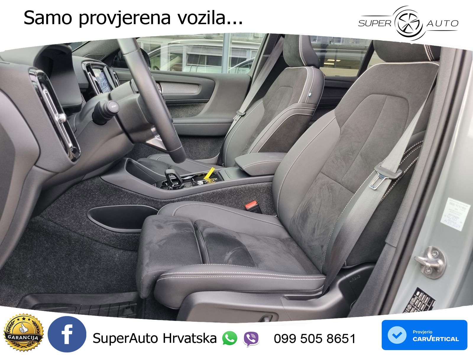 Volvo XC40 2.0 B4 AWD 197 KS Automatic ACC+GR SJED+360+PANO