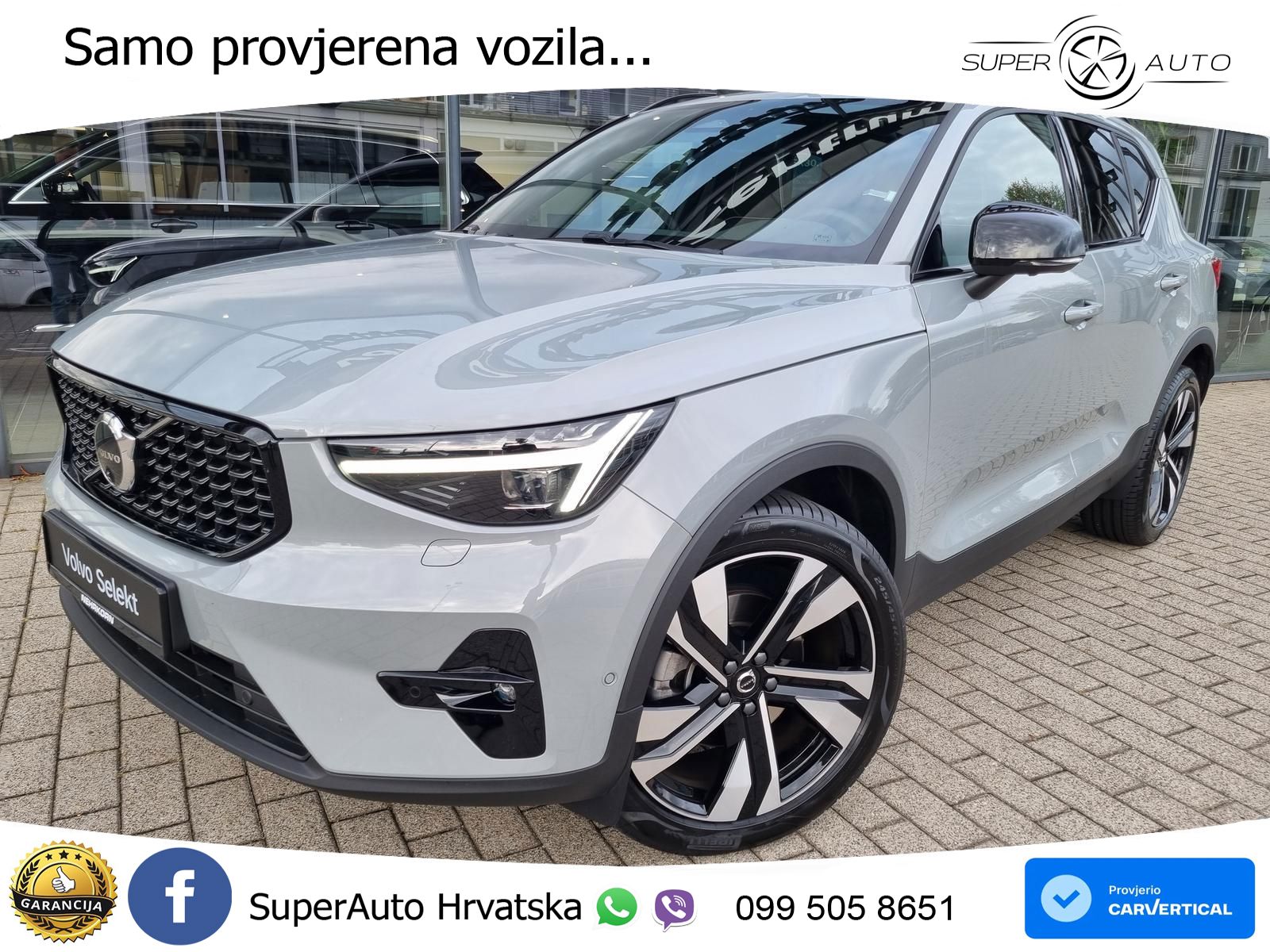 Volvo XC40 2.0 B4 AWD 197 KS Automatic ACC+GR SJED+360+PANO