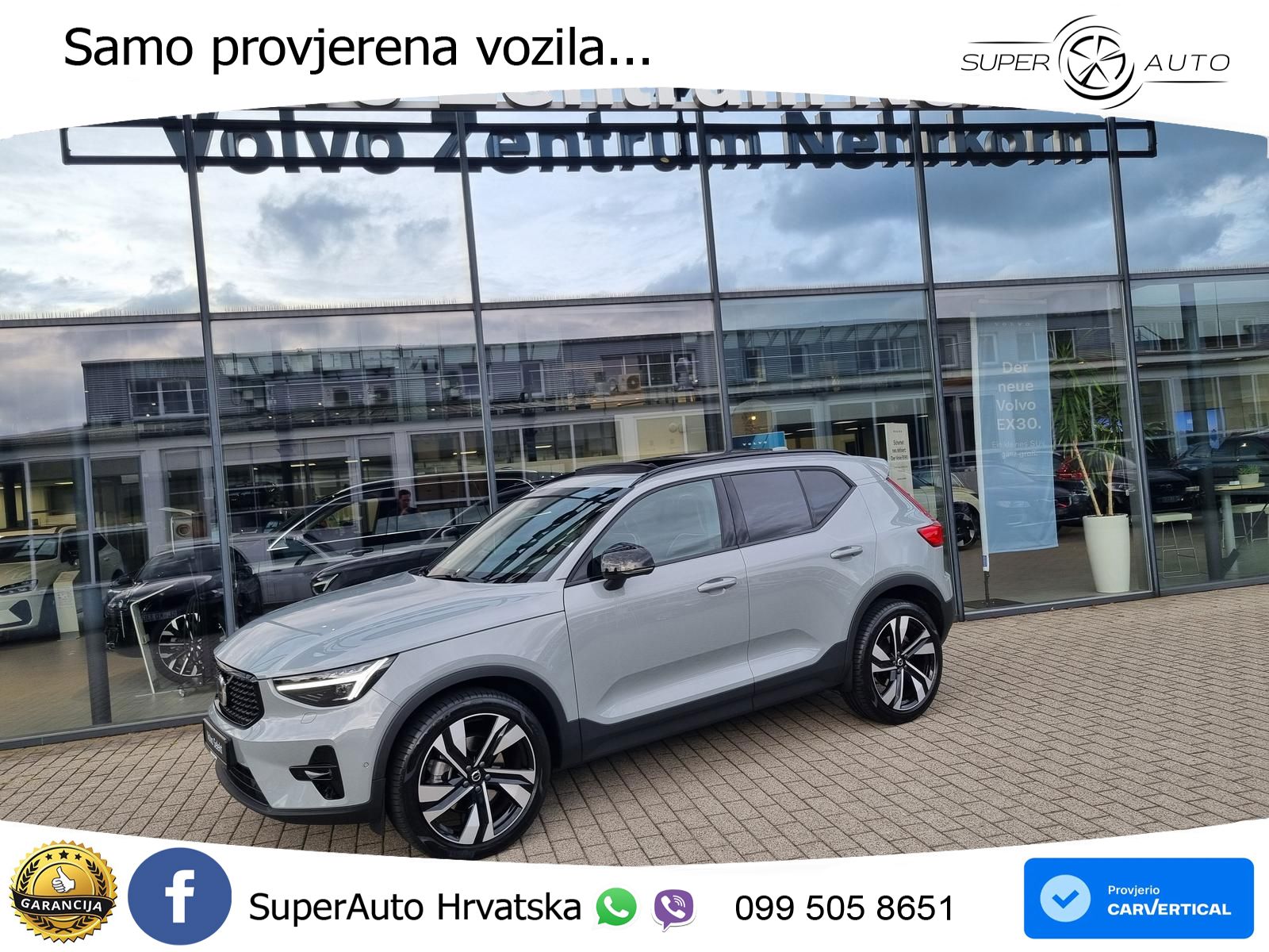 Volvo XC40 2.0 B4 AWD 197 KS Automatic ACC+GR SJED+360+PANO
