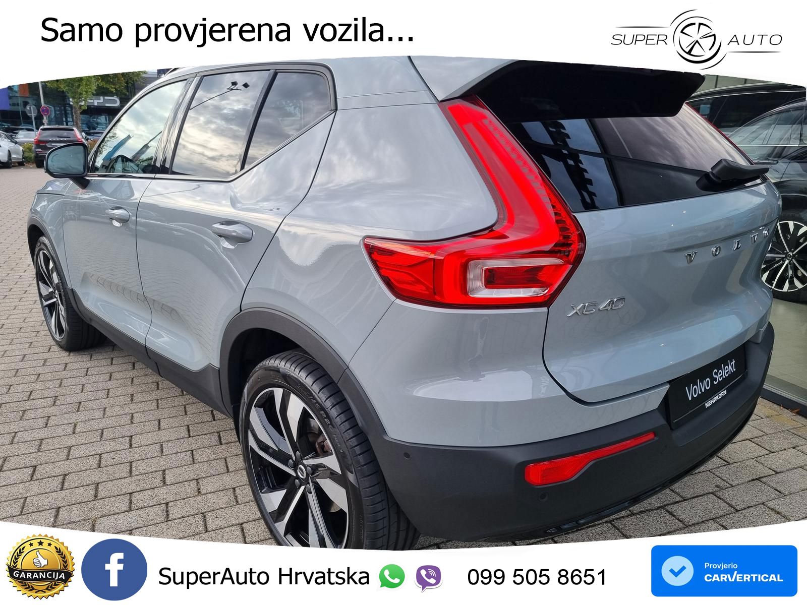 Volvo XC40 2.0 B4 AWD 197 KS Automatic ACC+GR SJED+360+PANO