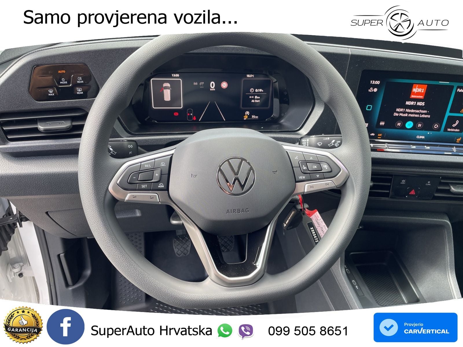 Volkswagen Caddy Maxi Cargo 2.0 TDI Kasten lang  AHK PDC Te 102 KS