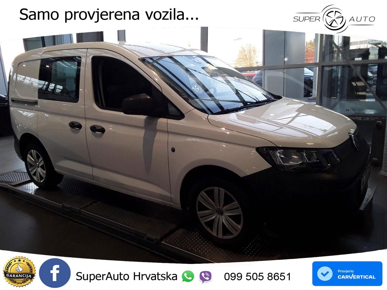 Volkswagen Caddy 1.5 TSI Cargo Navigationssystem / Klimaanl 114 KS