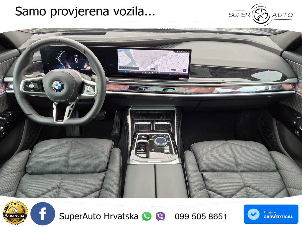 BMW 740d (299 KS) xDrive Steptronic M Sport ZRAČNI+ACC+GR SJED+KAM+PANO