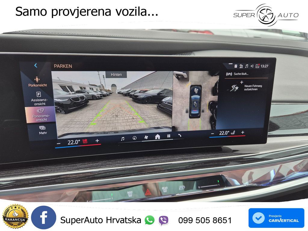 BMW 740d (299 KS) xDrive Steptronic M Sport ZRAČNI+ACC+GR SJED+KAM+PANO