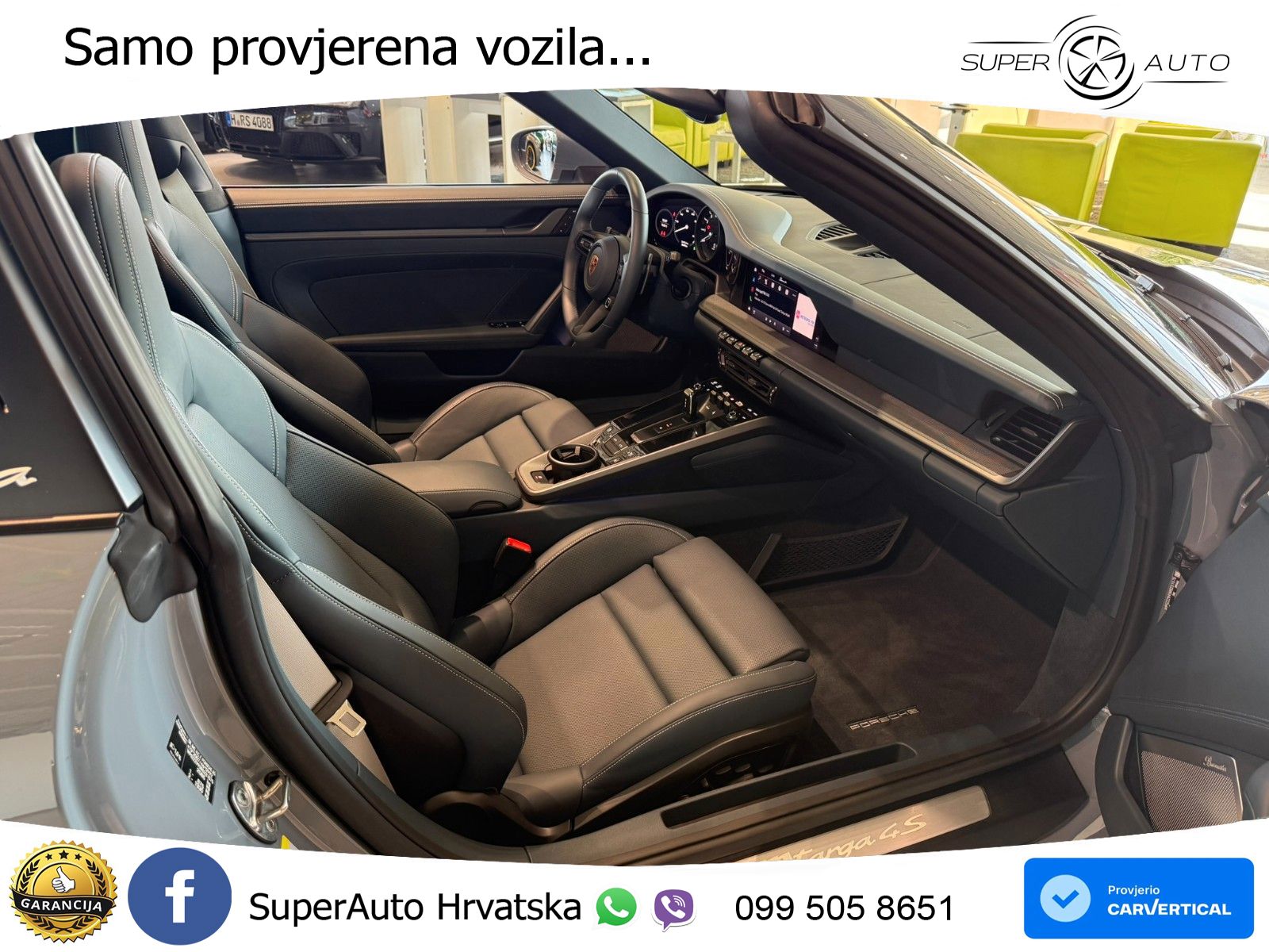 Porsche 911 Targa 4S 3.0 (450 KS) PDK ZRAČNI+ACC+GR SJED+KAM