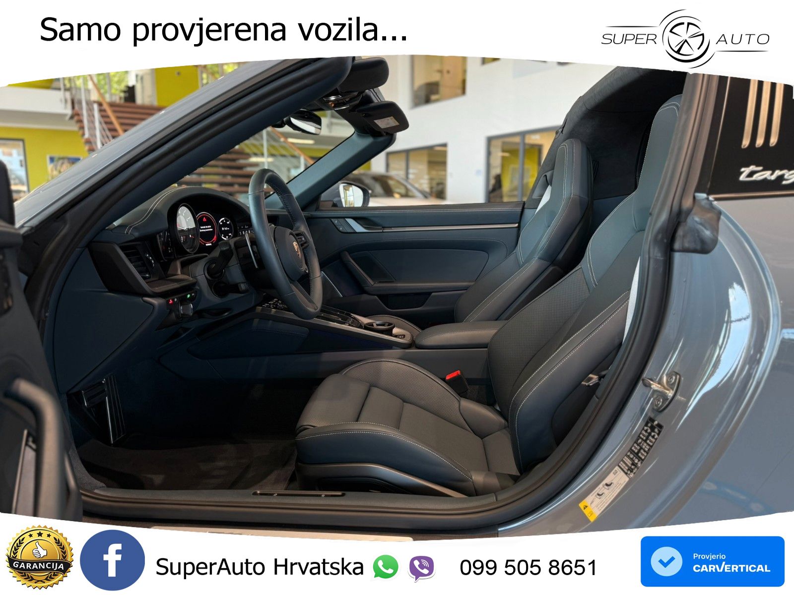 Porsche 911 Targa 4S 3.0 (450 KS) PDK ZRAČNI+ACC+GR SJED+KAM
