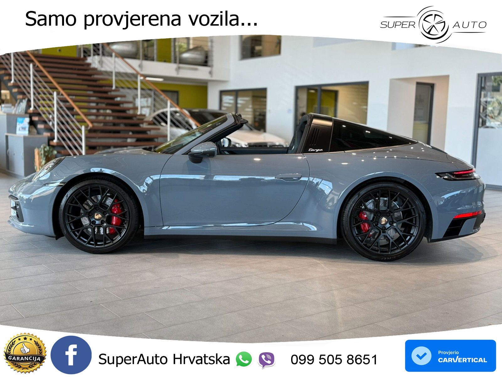 Porsche 911 Targa 4S 3.0 (450 KS) PDK ZRAČNI+ACC+GR SJED+KAM