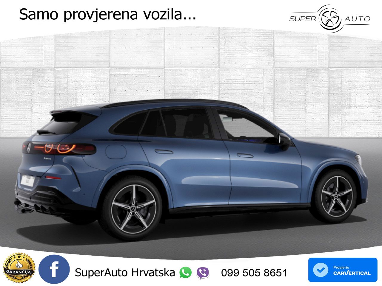 Mercedes GLC 400 94 kWh (489 KS) 4MATIC EQ Technology AMG LED+GR SJED+ACC
