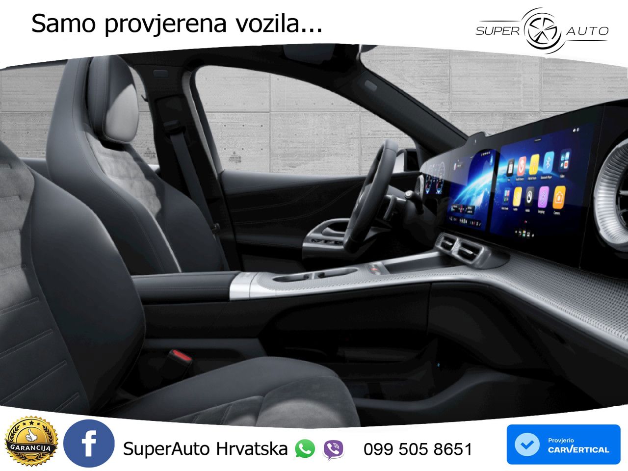 Mercedes GLC 400 94 kWh (489 KS) 4MATIC EQ Technology AMG LED+GR SJED+ACC