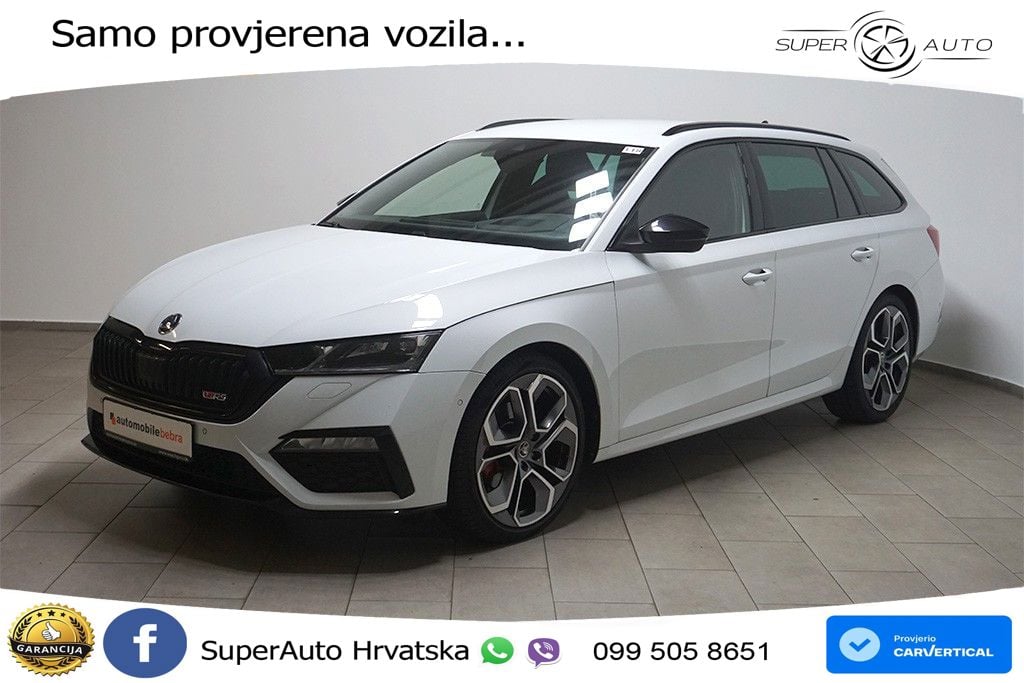 Škoda Octavia Combi RS 2.0 TDI (200 KS) 4x4 DSG LED+GR SJED+ACC