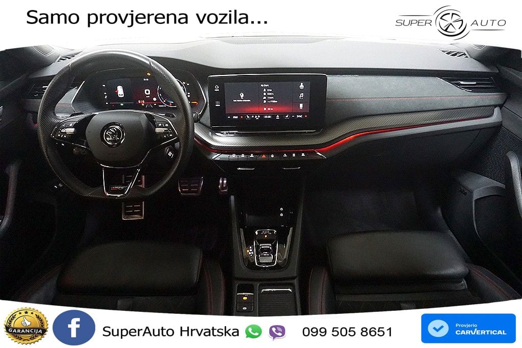 Škoda Octavia Combi RS 2.0 TDI (200 KS) 4x4 DSG LED+GR SJED+ACC