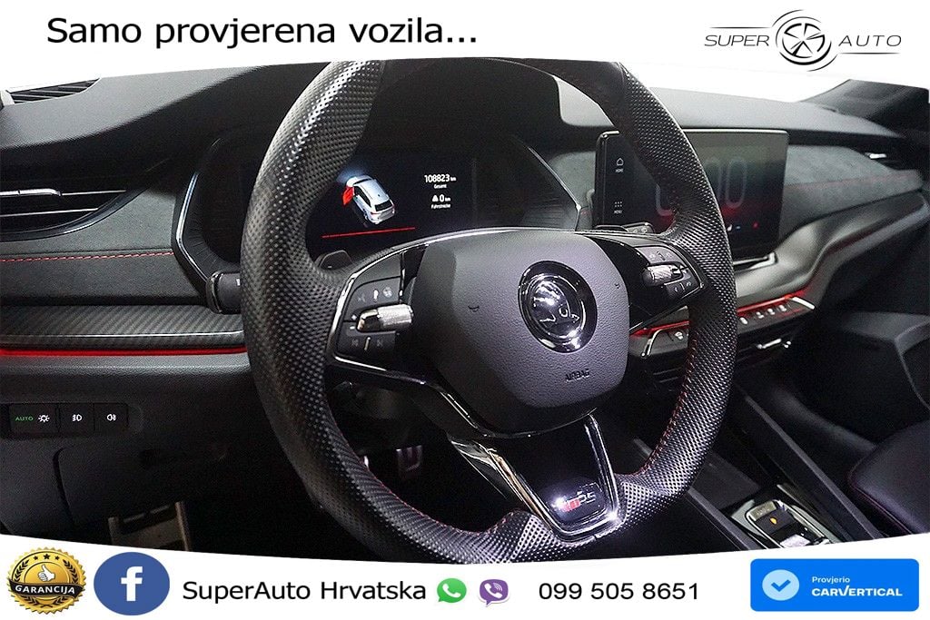 Škoda Octavia Combi RS 2.0 TDI (200 KS) 4x4 DSG LED+GR SJED+ACC