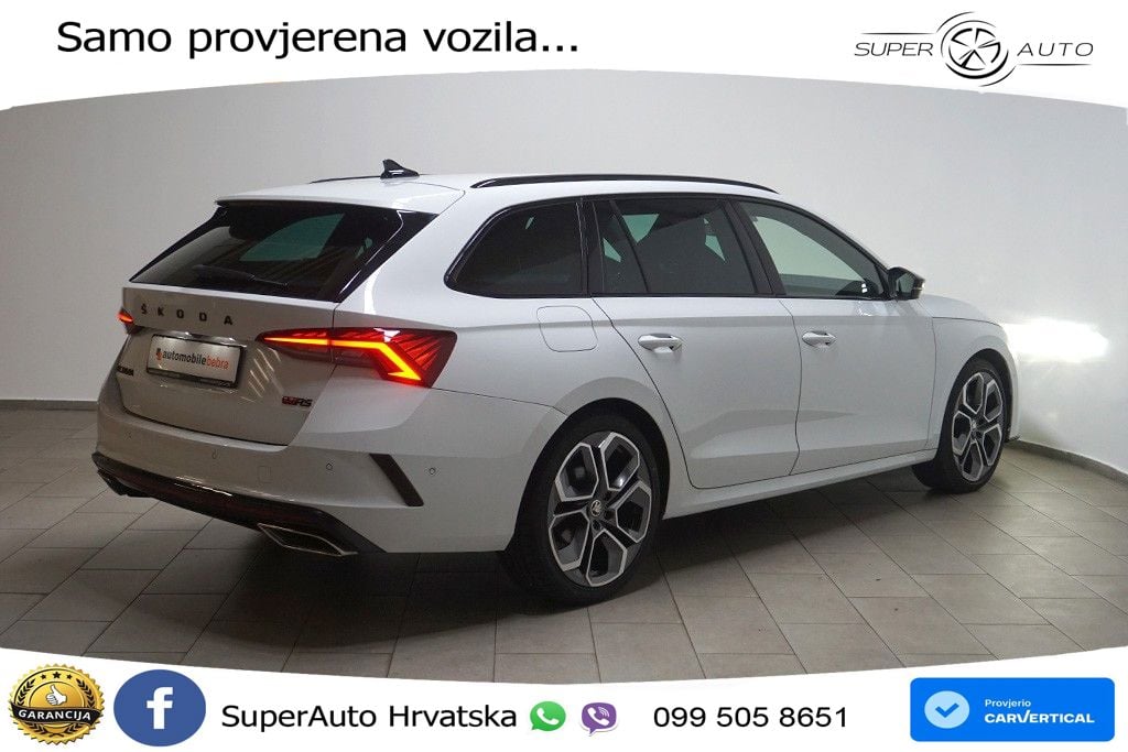 Škoda Octavia Combi RS 2.0 TDI (200 KS) 4x4 DSG LED+GR SJED+ACC