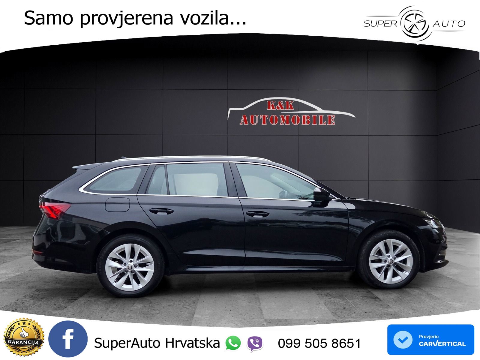 Škoda Octavia Combi 2.0 TDI (150 KS) DSG LED+GR SJED+ACC