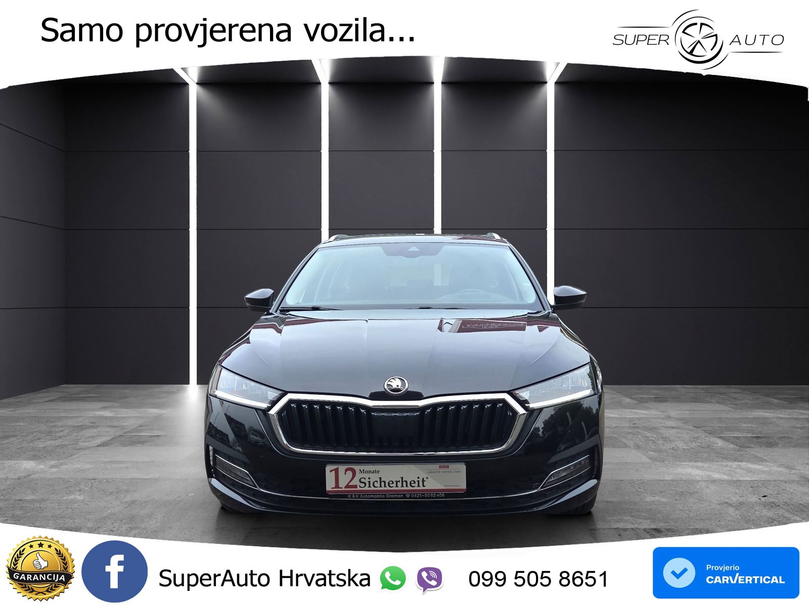 Škoda Octavia Combi 2.0 TDI (150 KS) DSG LED+GR SJED+ACC