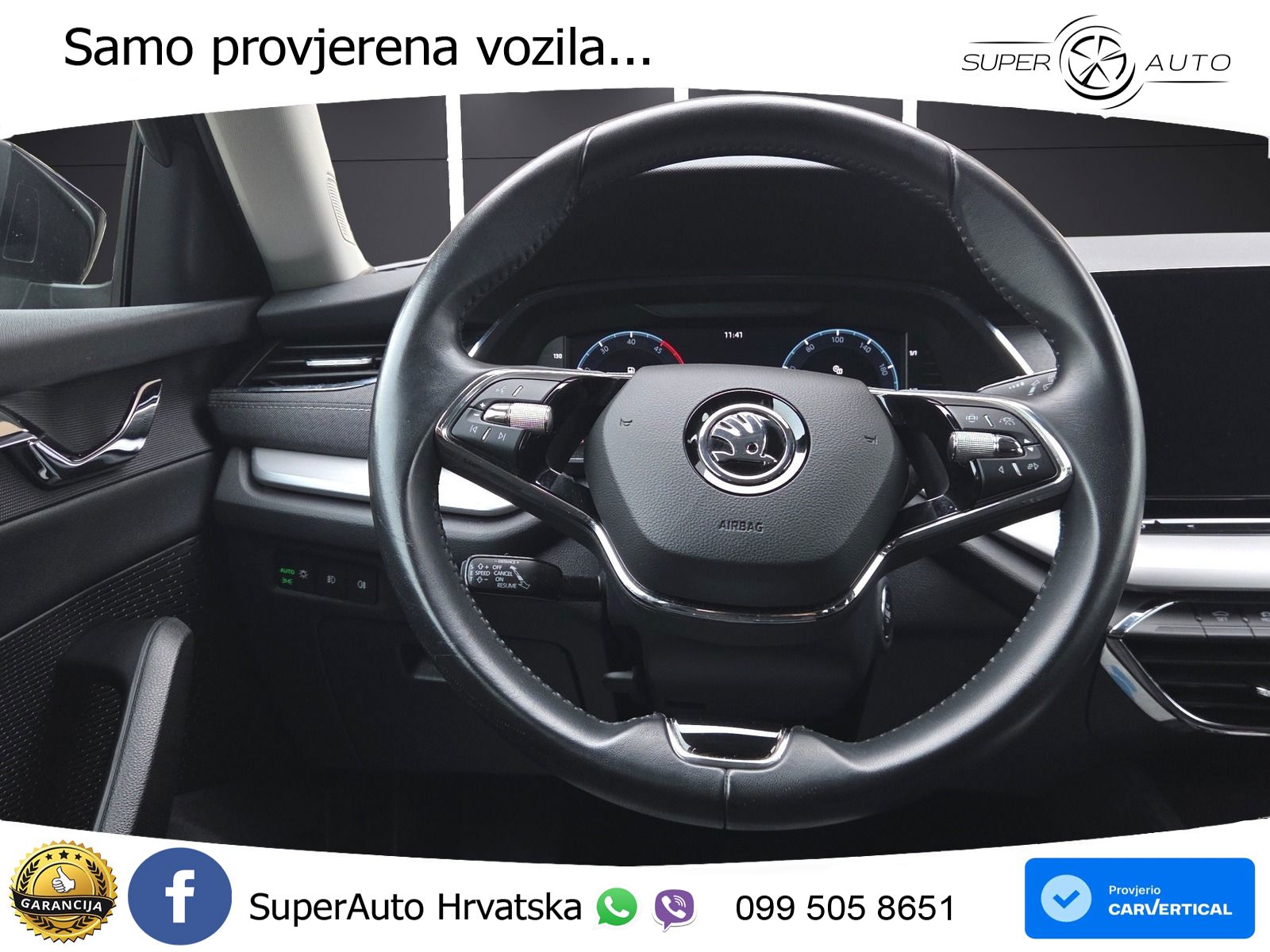 Škoda Octavia Combi 2.0 TDI (150 KS) DSG LED+GR SJED+ACC