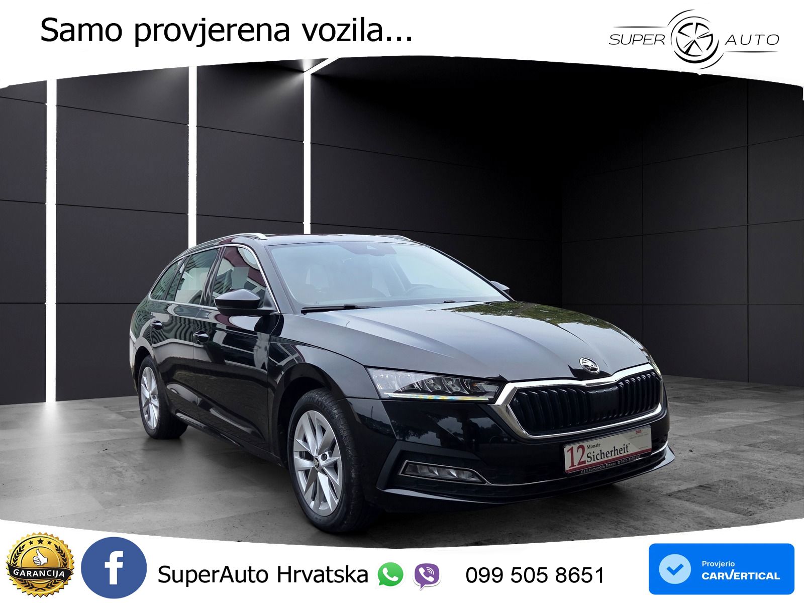 Škoda Octavia Combi 2.0 TDI (150 KS) DSG LED+GR SJED+ACC