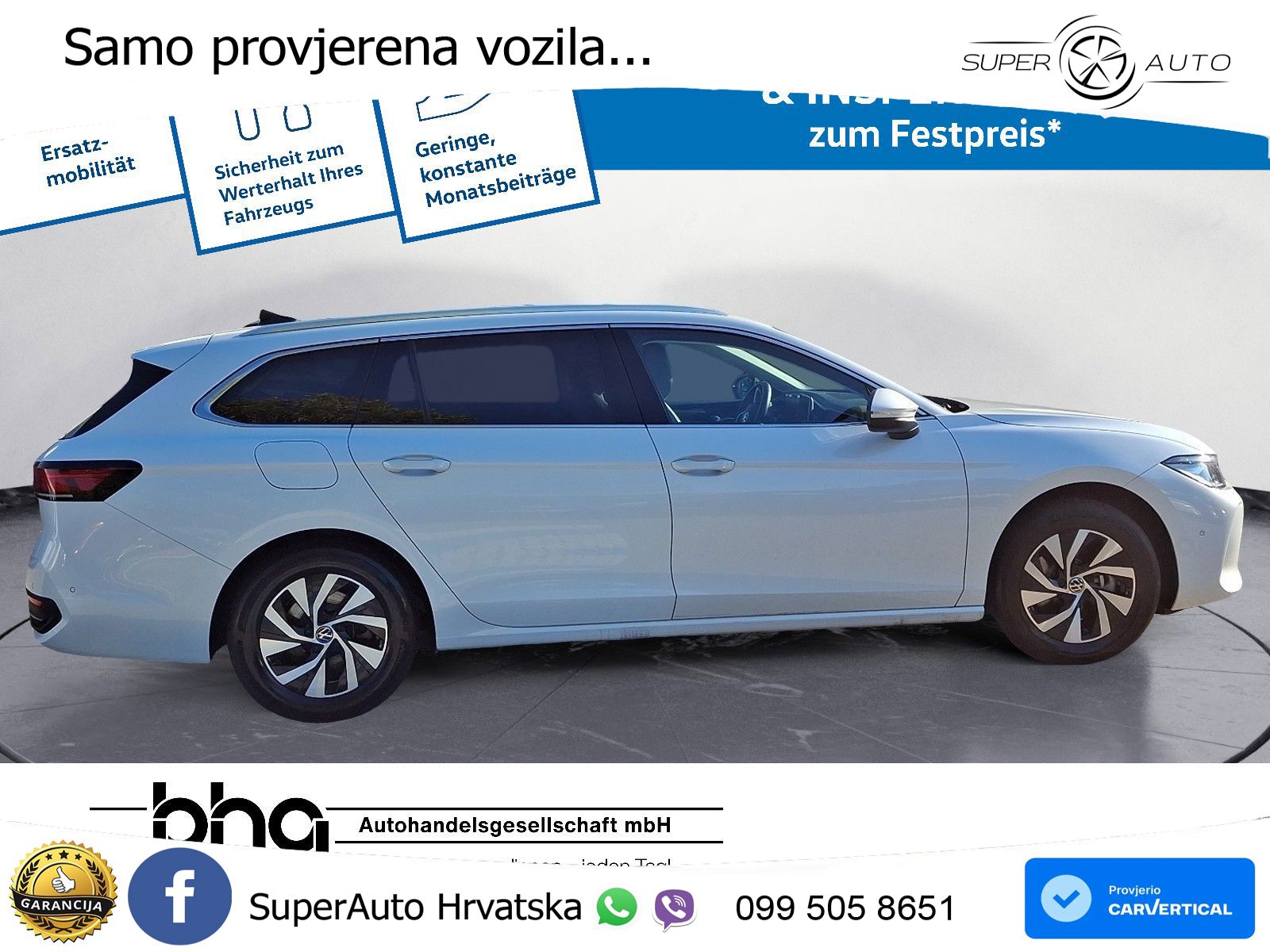Volkswagen Passat Variant 1.5 eTSI (150 KS) DSG Business LED+GR SJED+ACC