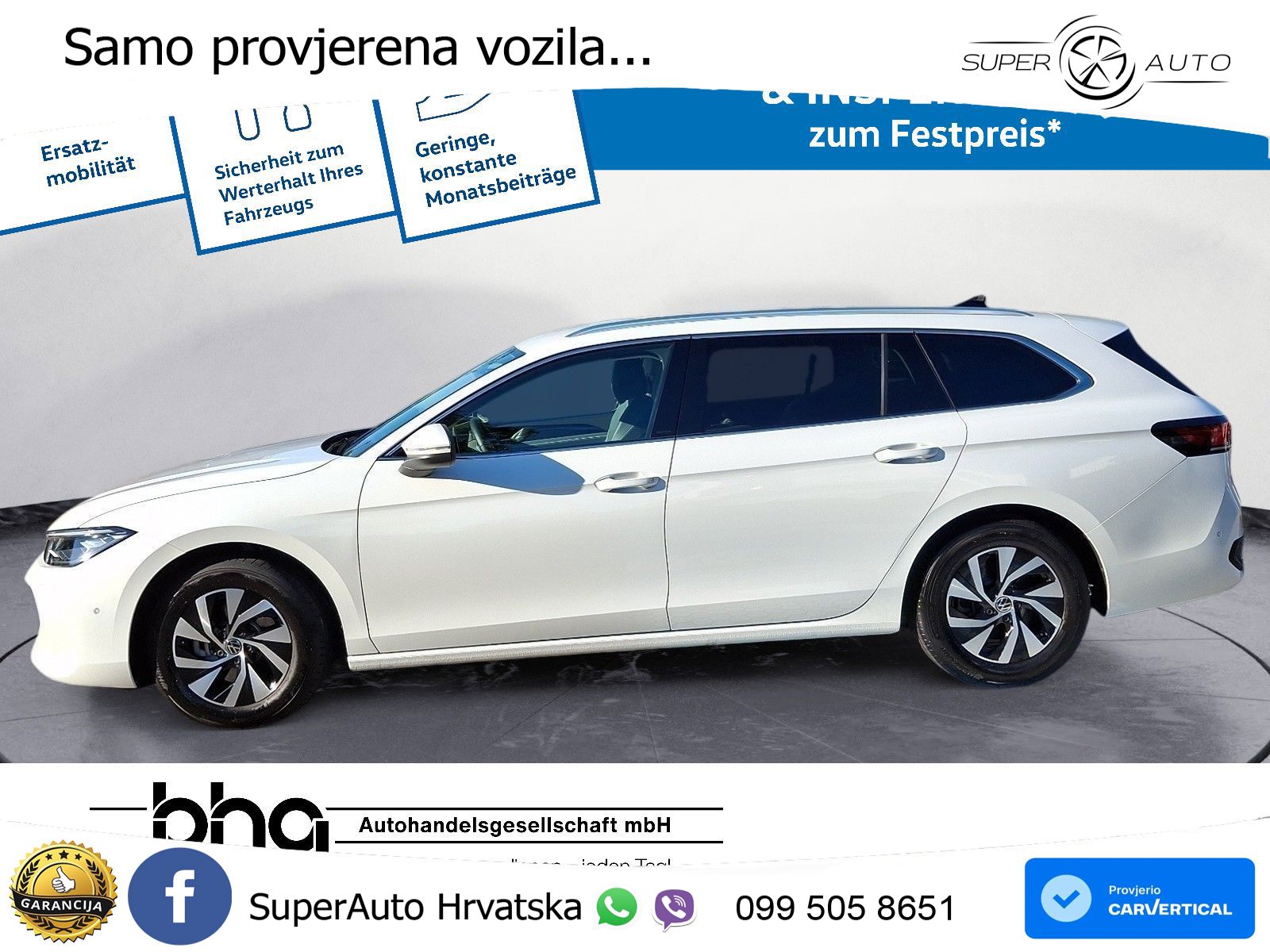 Volkswagen Passat Variant 1.5 eTSI (150 KS) DSG Business LED+GR SJED+ACC