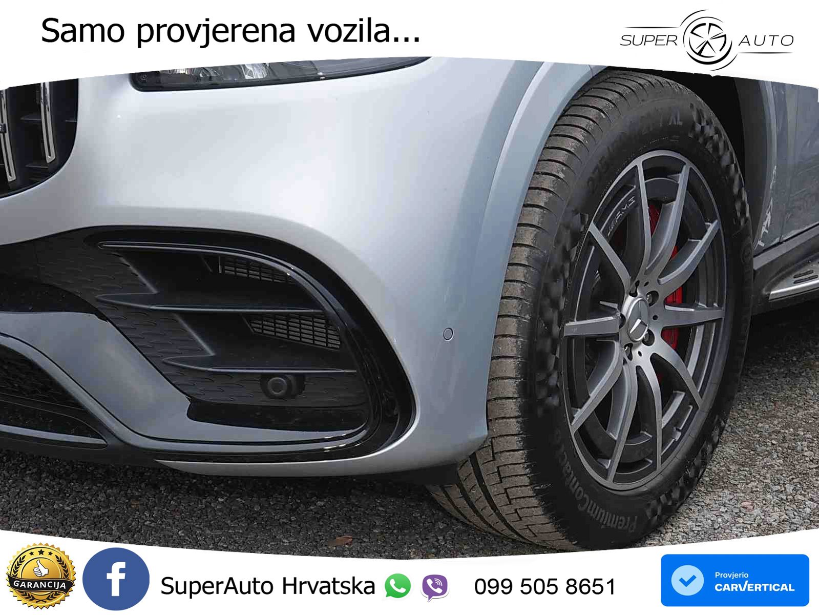 Mercedes-Benz GLS AMG GLS 63 V8 EQ Boost 4MATIC+ AMG SPEEDSHIFT TCT 9G ACC+HEAD+4xGR SJED+360+PANO