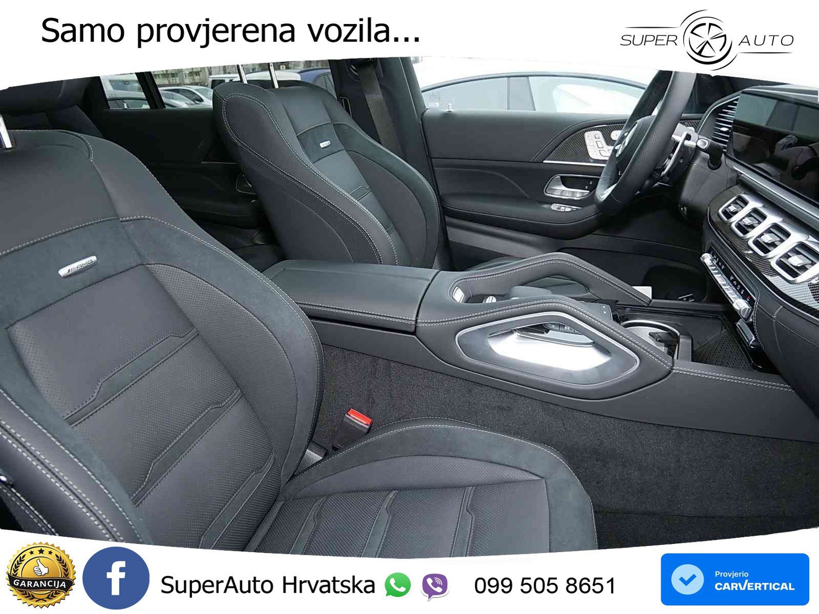 Mercedes-Benz GLS AMG GLS 63 V8 EQ Boost 4MATIC+ AMG SPEEDSHIFT TCT 9G ACC+HEAD+4xGR SJED+360+PANO