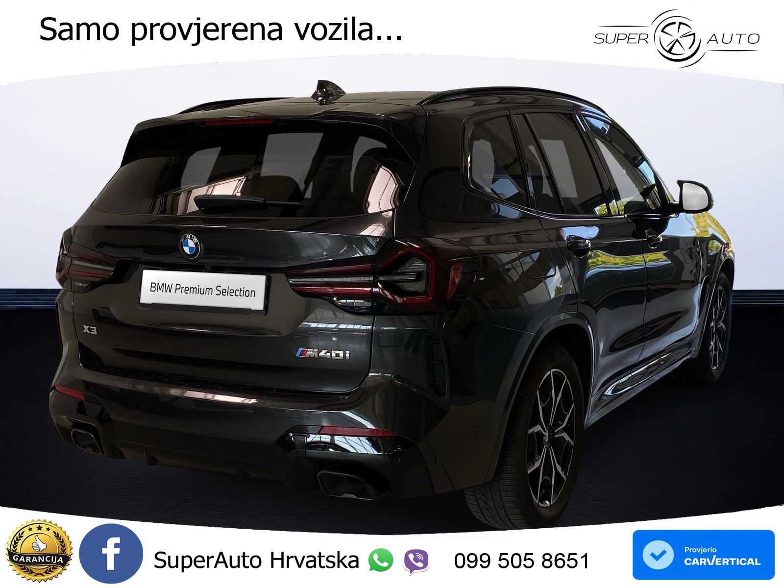 BMW X3 M40i xDrive Steptronic M Sport LED+GR SJED+ACC