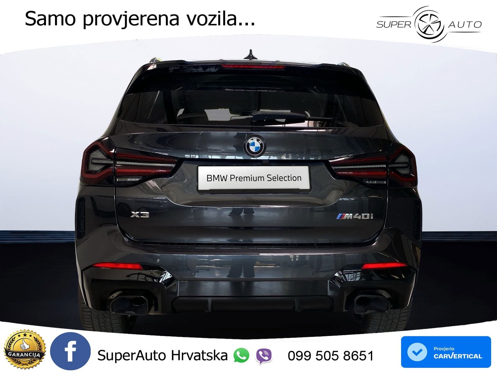 BMW X3 M40i xDrive Steptronic M Sport LED+GR SJED+ACC