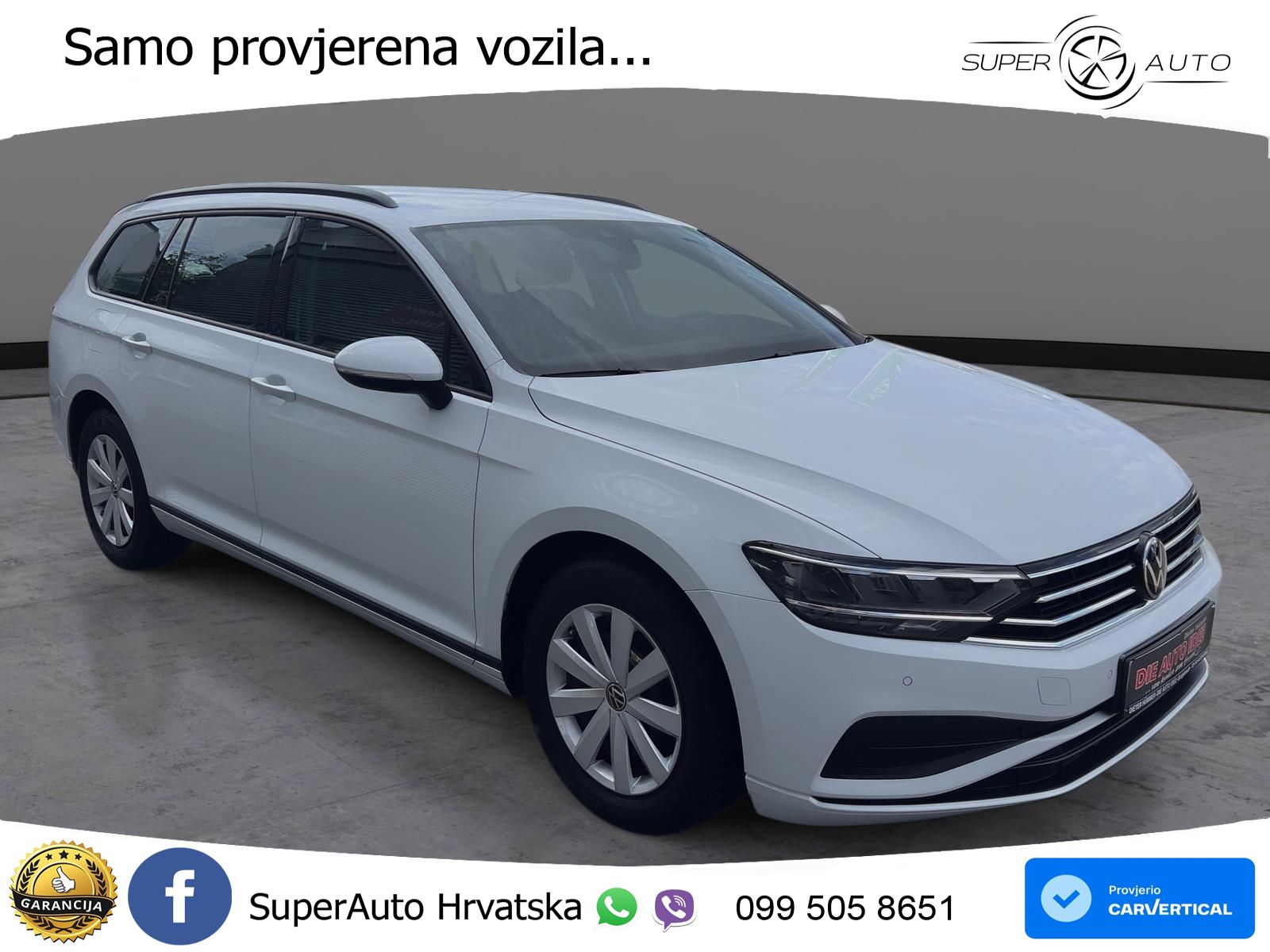 Volkswagen Passat Variant 1.5 TSI (150 KS) ACT LED+GR SJED+ACC