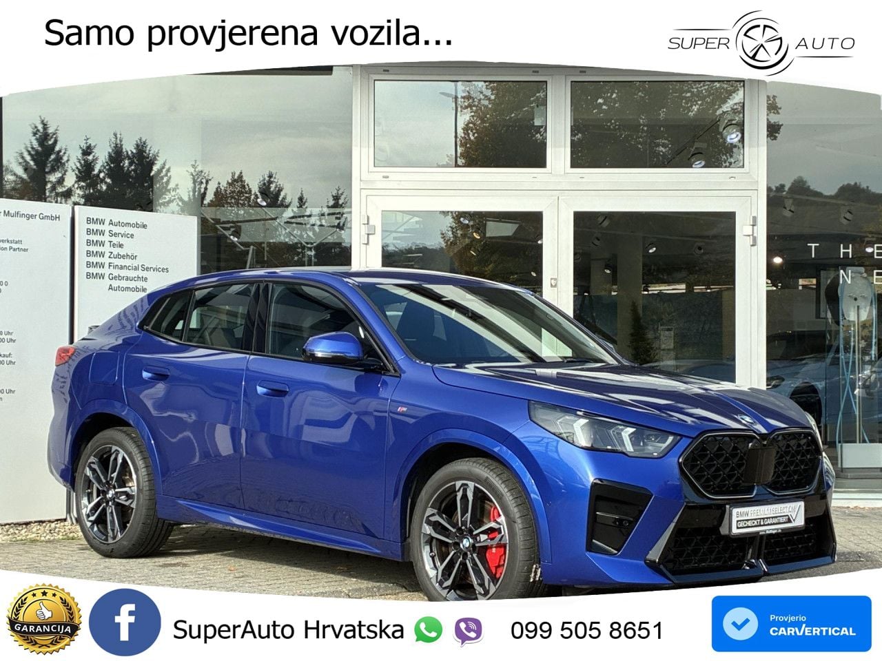 BMW X2 sDrive18d Steptronic M Sport LED+GR SJED+ACC