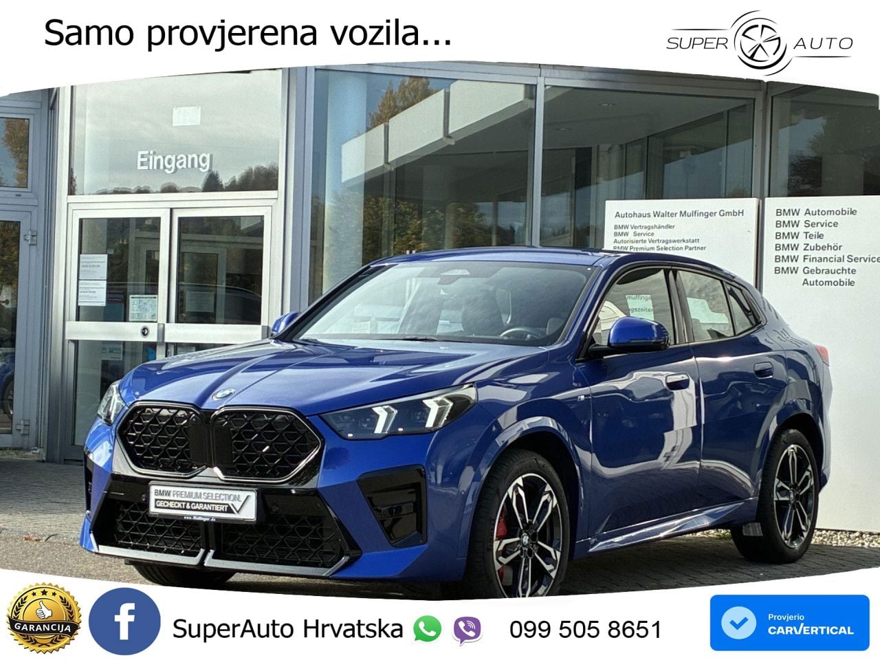 BMW X2 sDrive18d Steptronic M Sport LED+GR SJED+ACC