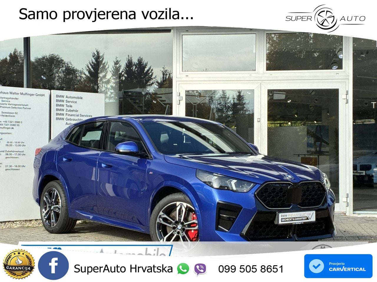 BMW X2 sDrive18d Steptronic M Sport LED+GR SJED+ACC