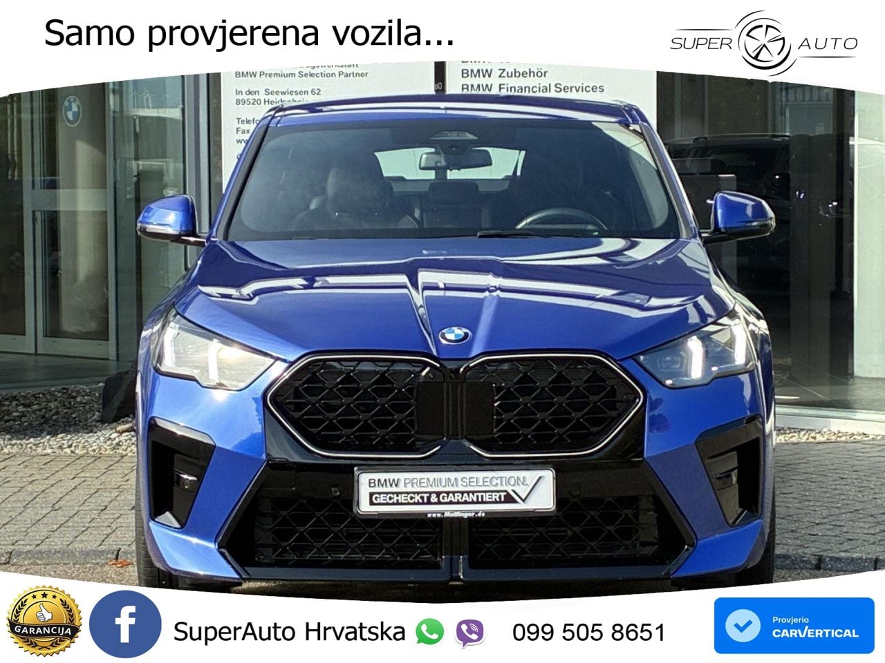 BMW X2 sDrive18d Steptronic M Sport LED+GR SJED+ACC