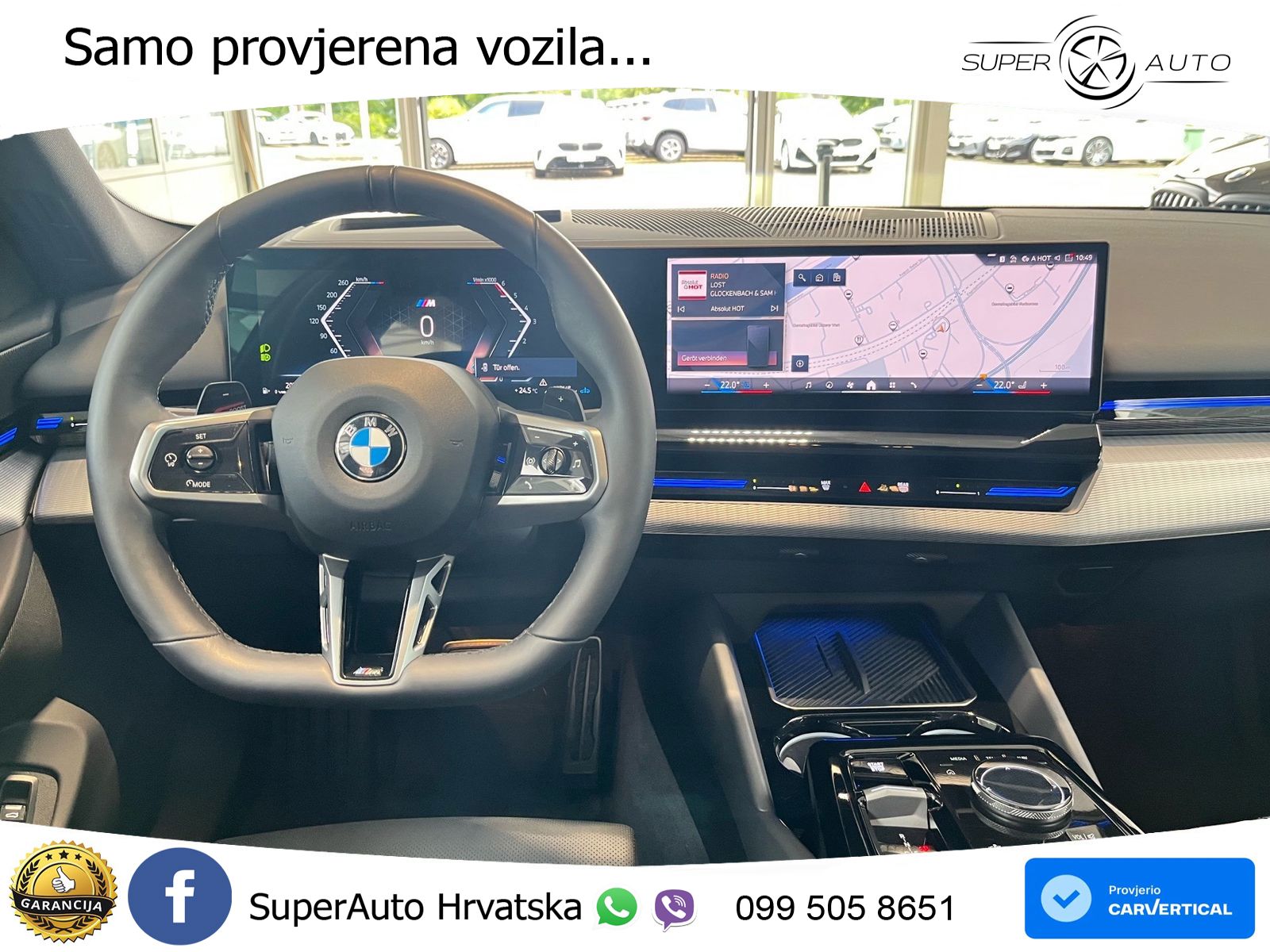 BMW 520d Touring (197 KS) Steptronic M Sport LED+GR SJED+ACC