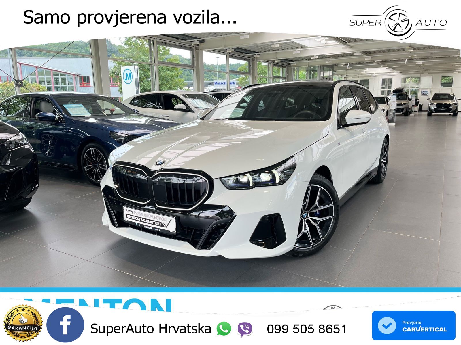 BMW 520d Touring (197 KS) Steptronic M Sport LED+GR SJED+ACC