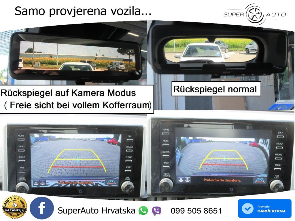 Toyota RAV4 2.5 (222 KS) Hybrid E-Four e-CVT LED+GR SJED+ACC