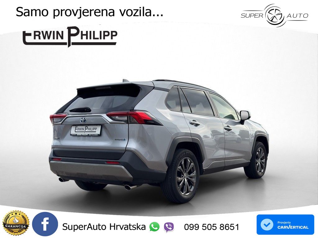 Toyota RAV4 2.5 (222 KS) Hybrid E-Four e-CVT LED+GR SJED+ACC