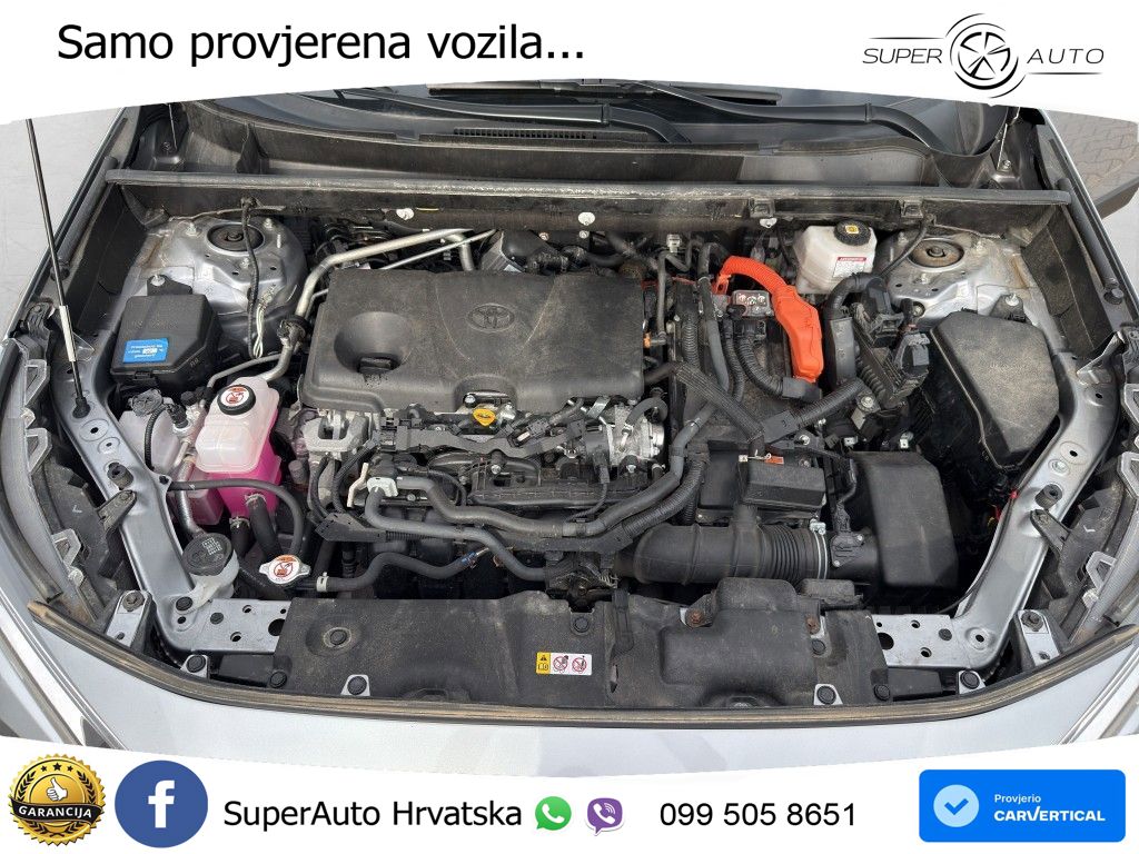 Toyota RAV4 2.5 (222 KS) Hybrid E-Four e-CVT LED+GR SJED+ACC