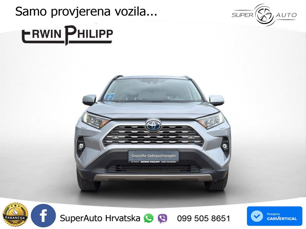 Toyota RAV4 2.5 (222 KS) Hybrid E-Four e-CVT LED+GR SJED+ACC