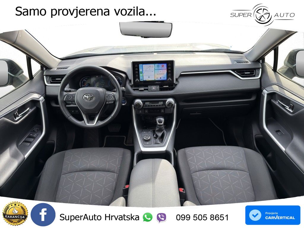 Toyota RAV4 2.5 (222 KS) Hybrid E-Four e-CVT LED+GR SJED+ACC