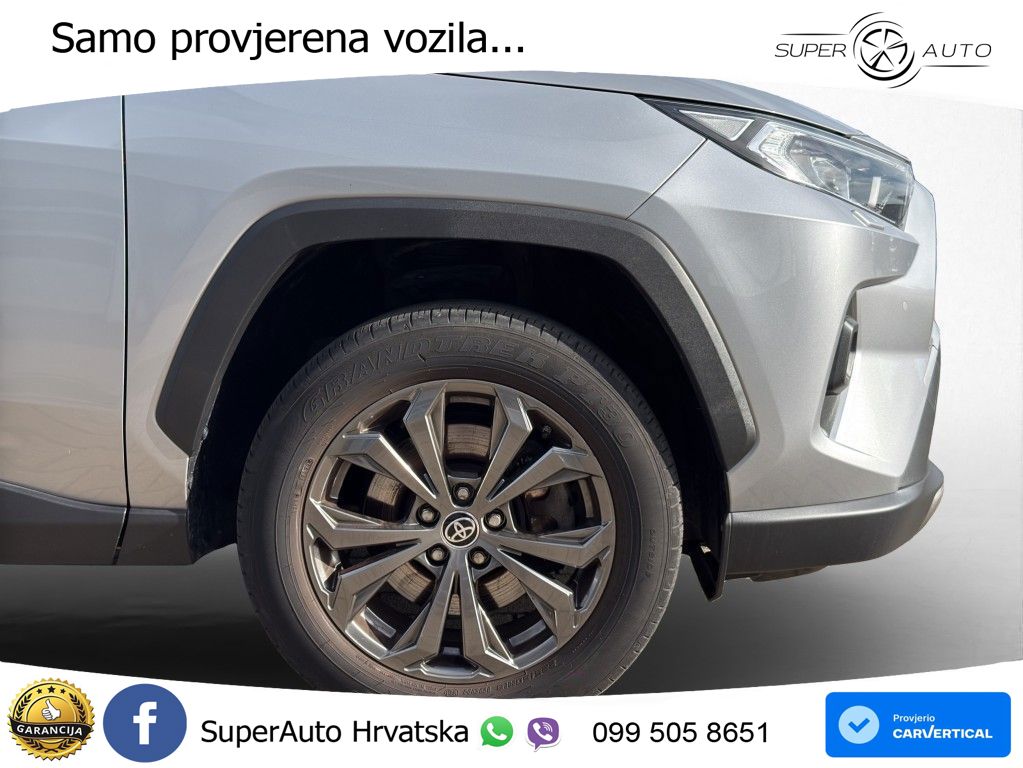 Toyota RAV4 2.5 (222 KS) Hybrid E-Four e-CVT LED+GR SJED+ACC