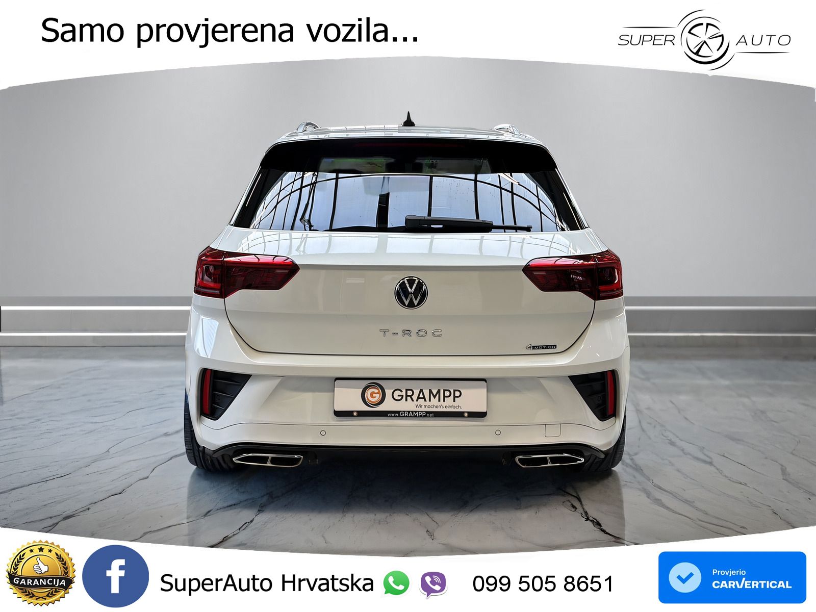 Volkswagen T-Roc I 2.0 TSI (190 KS) 4M DSG LED+GR SJED+ACC