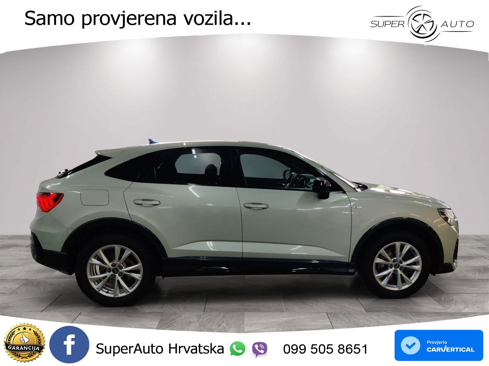 Audi Q3 II Sportback 40 TFSI (190 KS) quattro S tronic S line MATRIX+GR SJED+KAM