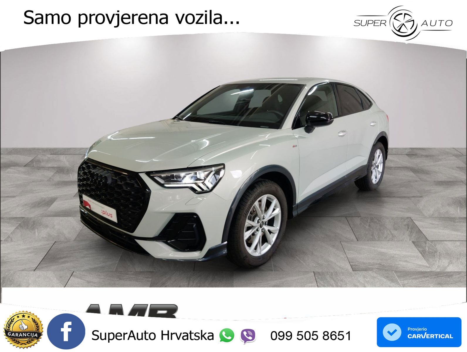 Audi Q3 II Sportback 40 TFSI (190 KS) quattro S tronic S line MATRIX+GR SJED+KAM