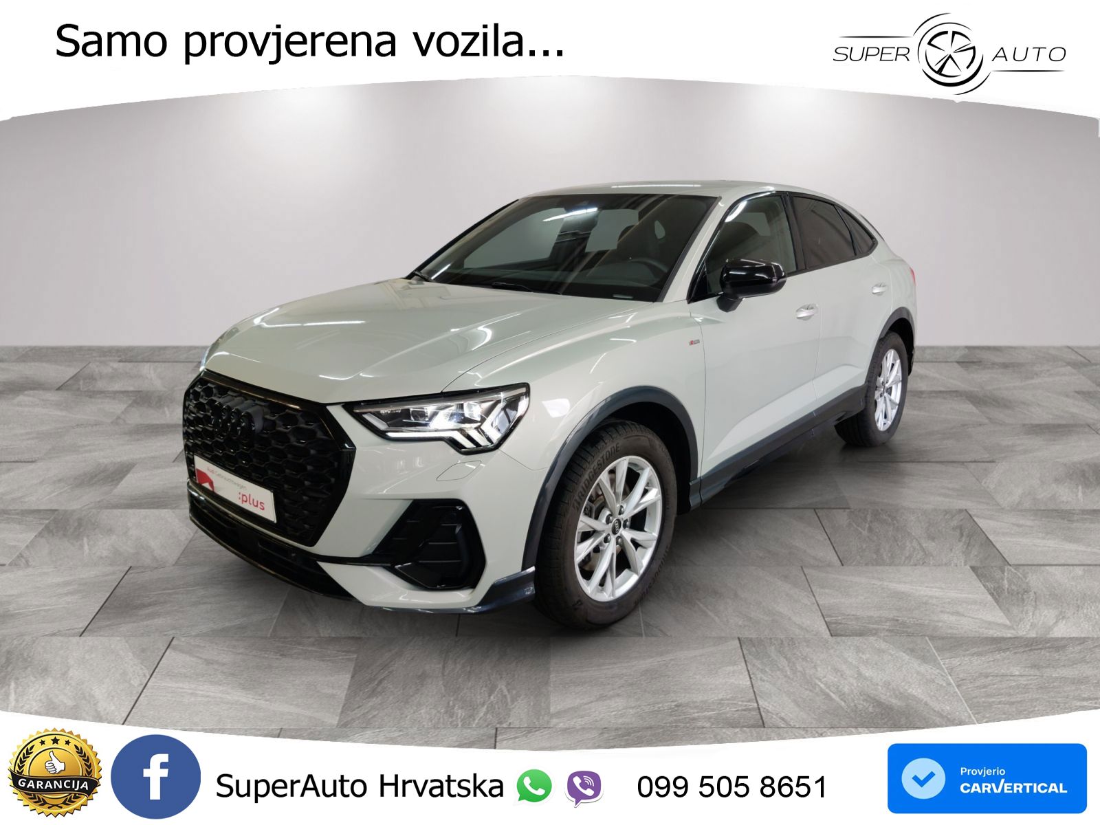 Audi Q3 II Sportback 40 TFSI (190 KS) quattro S tronic S line MATRIX+GR SJED+KAM