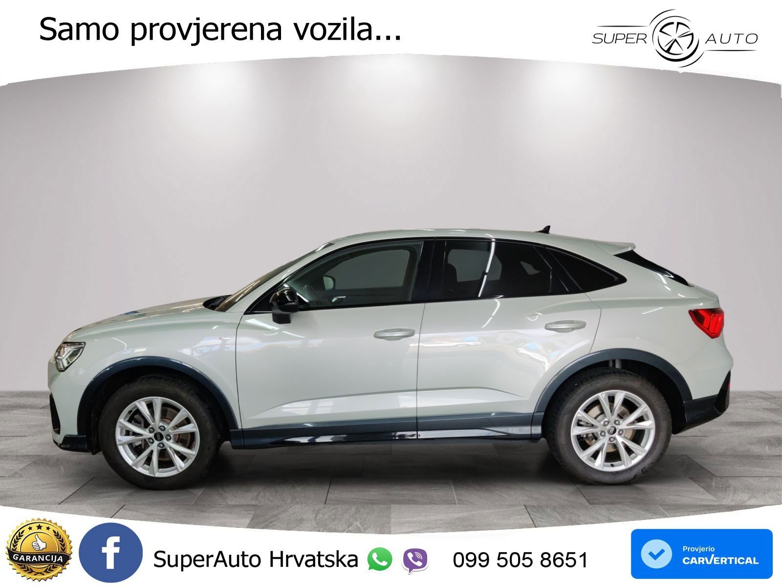 Audi Q3 II Sportback 40 TFSI (190 KS) quattro S tronic S line MATRIX+GR SJED+KAM