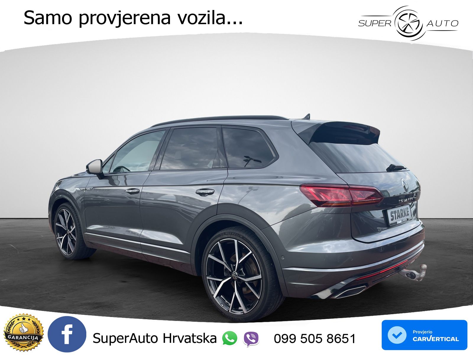 Volkswagen Touareg 3.0 V6 TDI (286 KS) 4MOTION Tiptronic R-Line ZRAČNI+ACC+GR SJED+KAM+PANO